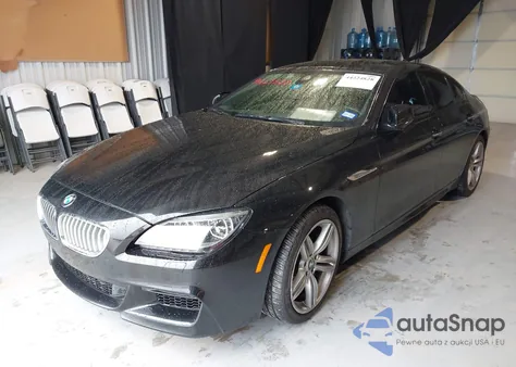 2014 BMW 650I Gran Coupe from USA, damaged, VIN WBA6B2C51ED129742